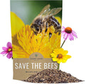 Bee Friendly Wildflower Seed Mix - Bulk 1/4 Pound Bag - Over 30,000 Open Pollinated Seeds - 100% Pure Live Seed - Save The Bees!