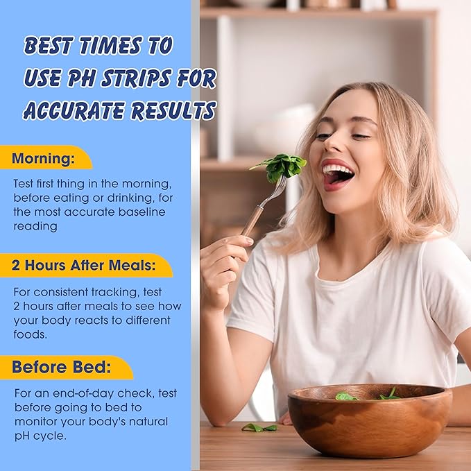 pH Test Strips for Urine 4.5-9.0 | Quick & Accurate Urine pH Testing Strips, Measures pH Values at Home