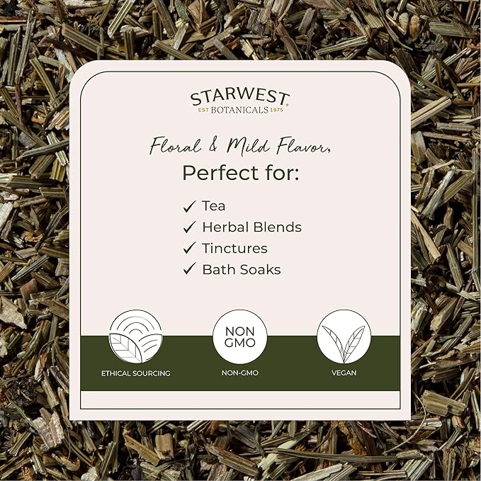 Starwest Botanicals Dried California Poppy Herb Organic - Loose Leaf, Use for Tea, Natural Herbal Blends, & Tinctures, Cut & Sifted, Certified Kosher, Non-GMO - 4 oz Pouch