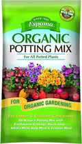 Espoma Organic Potting Soil Mix - All Natural Potting Mix for All Indoor & Outdoor Containers Including Herbs & Vegetables. for Organic Gardening, 16 qt. Bag. Pack of 1