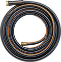 Black + Decker® Medium Duty Garden Hose – 5/8 in x 50 ft, 4-Ply Construction, 300 PSI, Solid Brass Couplings BXMHBB22178