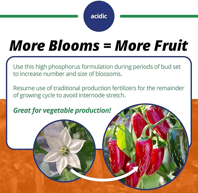 Jack's Classic 10-30-20 Blossom Booster Water-Soluble Fertilizer with Micronutrients for Increasing Color and Quantity of Blooms in Flowering Plants, 8oz