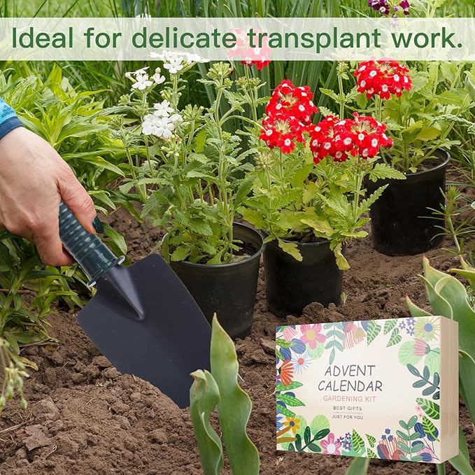 Advent Calendar 2025 for Adult Garden Set Tools for Pruning Gardens Christmas Gifts for Gardening Enthusiasts 24 Day Countdown for Women Men