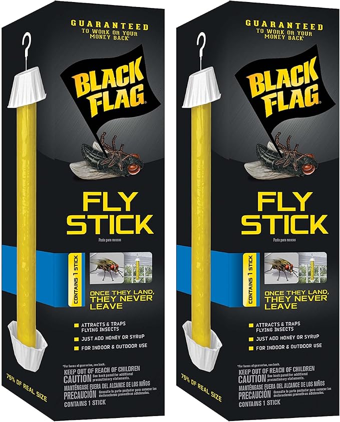 Black Flag Fly Stick, (Pack of 6)