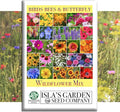 Birds, Bees & Butterflies Wildflower Mix Seeds – 500+ Non GMO Heirloom Seeds by Isla’s Garden Seeds, Colorful Pollinator Blooms for Garden Beds, Borders & Meadows, Perfect Home Gardening Gift Idea