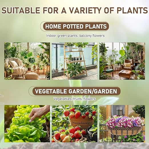 Soil Activator, Soil Revitalizer & Soil Conditioner for Plants, Supports Root Development & Nutrient Absorption for Lawn Garden Indoor Outdoor Plants, 200G*2
