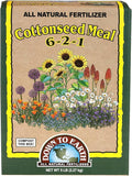 Down To Earth All Natural Fertilizers Organic Cottonseed Meal - Plant Food for Low pH Acid Soil Loving Plants 6-2-1, 5 lb