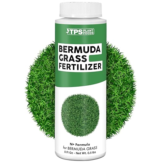 Bermuda Grass Fertilizer for Bermuda Grass, Great for Tifway, Celebration, and Princess Varieties, Liquid Fertilizer by TPS Plant Foods, 8 oz (250mL)