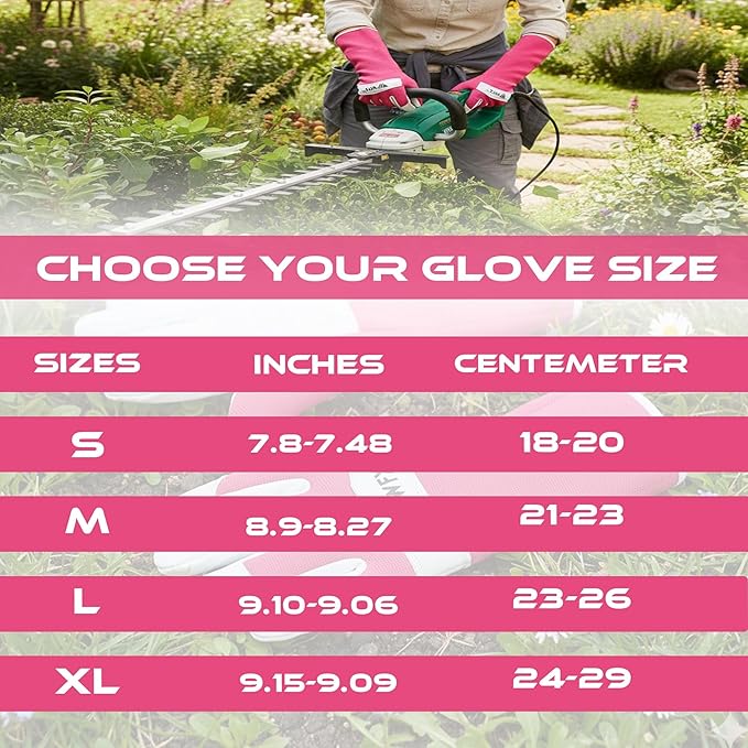 Long Gardening Gloves Leather Ladies Men Women Durable Goatskin Garden Gloves Forearm Thorn Proof Work