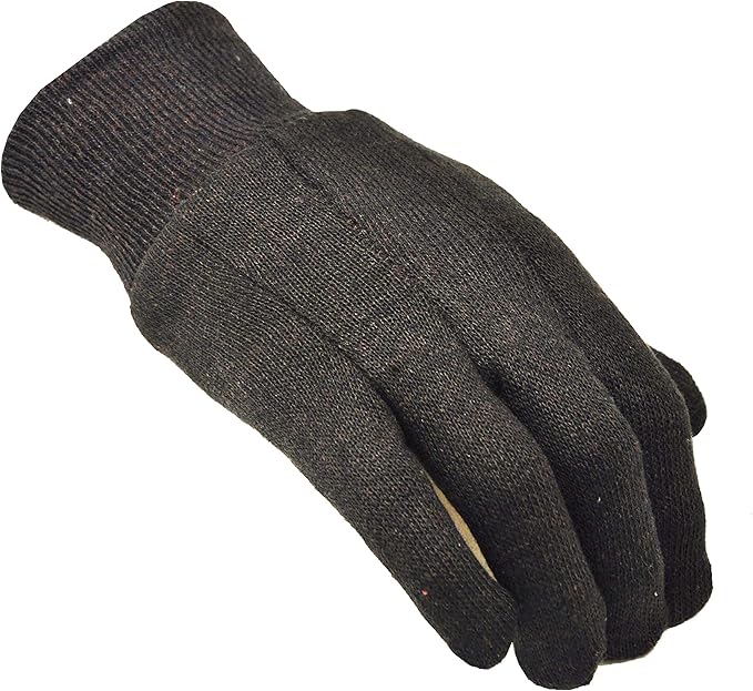 G & F Products unisex adult Regular work gloves, Black, Large sold by Case 300 Pairs US
