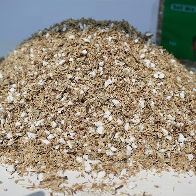 Carnivorous Plant Soil Mix 8 Qts, Include Perlite and Sphagnum Moss Debris, Great Potting Soil for Venus Fly Traps, Pitcher Plants, Sundews