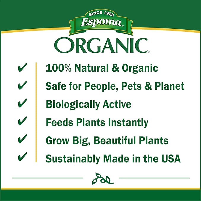 Espoma Organic Cactus! Plant Food, Natural & Organic Fertilizer for All Cactus, Succulents, Palm, and Citrus Both Indoors and Outdoors, 8 oz, Pack of 1