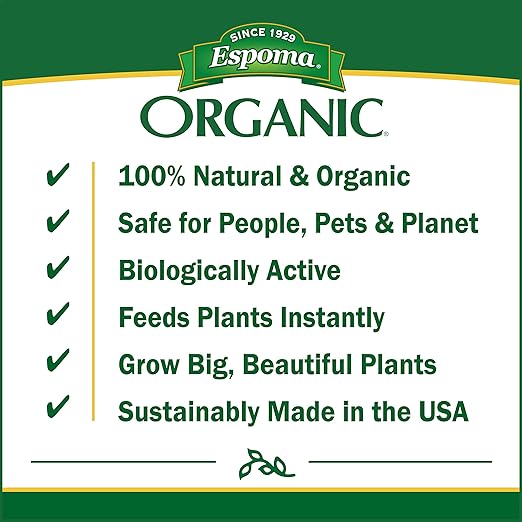 Espoma Organic Violet! 8-Ounce Concentrated Plant Food – Plant Fertilizer and Bloom Booster for All Violets and Indoor Flowering Plants. Promotes Vigorous Growth and Blooming. Pack of 2