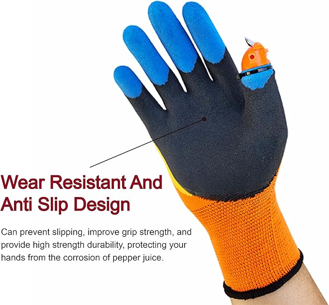 Gardening Gloves Picking Gloves Anti Thorn Anti Slip Thumb Knives Harvesting Pruning Garden Fruits Vegetables