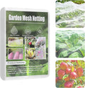 Garden Mesh Netting, 10 * 50 FT Ultra Fine Plant Netting Covers Pest Barrier Row Cover Net for Raised Beds Tree Protect Greenhouse Fruit Vegetable Flowers from Birds Bugs