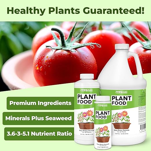 Plant Food for All Plants, Supports Healthy Plant Growth, 8 oz (250mL)