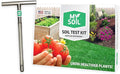 MySoil Test Kit Starter Pack, Unlock Your Lawn & Garden Potential, Complete & Accurate Nutrient and pH Analysis with Recommendations Tailored to Your Soil and Plant Needs | 1 Test Kit + 1 Soil Probe