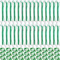 60Pcs Tomato Hooks with String with 33.3ft Twine & Tomato Clips, Tomato Holder Hooks to Prevent Tomatoes from Pinching or Falling Off（Green）