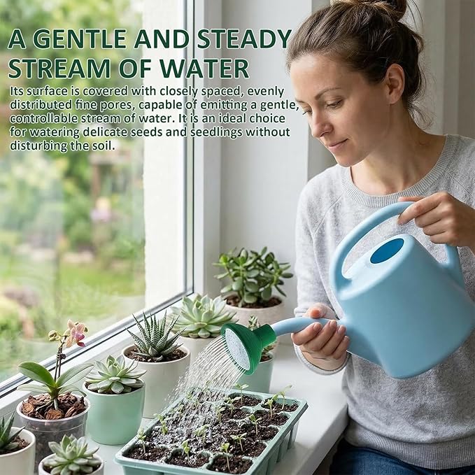 4 Pack Watering Can Head, Watering Can Replacement Head, Universal Garden Watering Can Rose Head Water Sprinkler for Most Garden Watering Cans