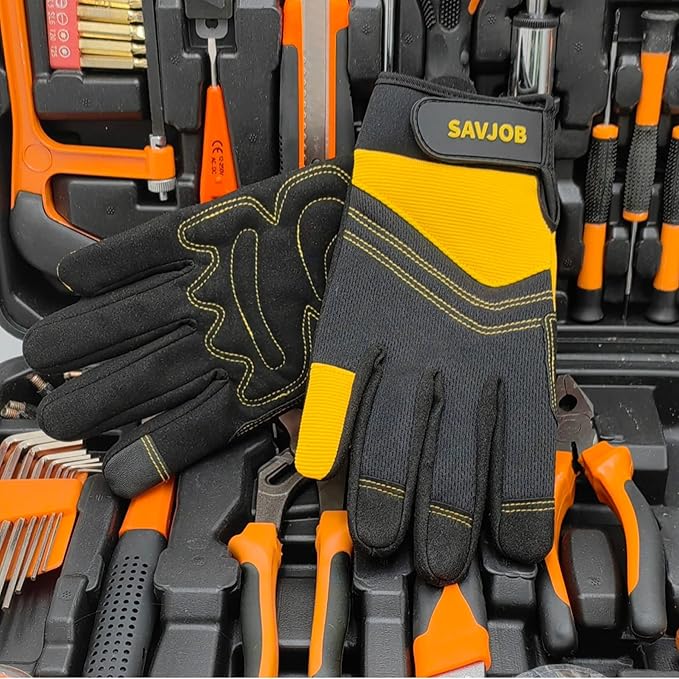Safety Work Gloves for Men&Women,Utility Working Gloves,Mechanic Gloves,Yard Work Gloves,Performance Fit,Touchscreen