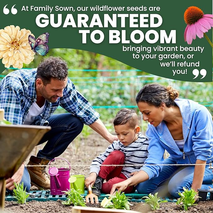 Bee Friendly Mix – 1,400 Seeds for Planting – 2026 Season – 5 Gram Pouch