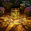 ZKLILI Mothers Day Gifts for Mom,Solar Lanterns Outdoor Butterfly Garden Decor Gifts for Women Mom Grandma Hanging Solar Lights Metal Garden Decoration for Yard, Patio, Backyard, Porch for Gift