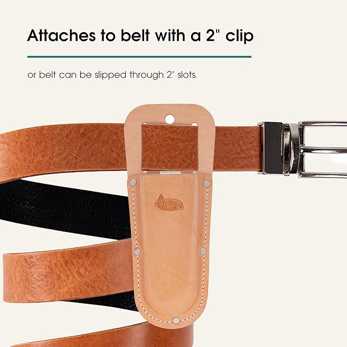 Weaver Leather Arborist Shaped Pruner Pouch, Tan