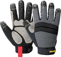 KAYGO Insulated Mechanic Work Gloves,KG127W Winter Thermal Safety Work Gloves for Men and Women, Double Lining,Heavy duty,Improved dexterity,Excellent Grip,Ideal for outdoor jobs,M