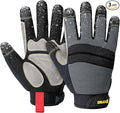 KAYGO Insulated Mechanic Work Gloves,3 Pairs KG127W Winter Thermal Safety Work Gloves for Men and Women, Double Lining,Heavy duty,Improved dexterity,Excellent Grip,Ideal for outdoor jobs,XL