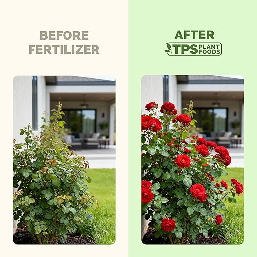 Rose Fertilizer – Liquid Plant Food for More Blooms, Vibrant Color & Stronger Stems, 8 oz