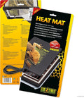 Exo Terra Heat Mat – Self-Regulating Reptile Heating Pad for Terrariums, Conductive Source for Reptiles & Amphibians, Fast Warm-Up, Safe & Energy Efficient, Even Distribution 16W