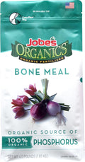 Jobe's Organics Granular Bone Meal Fertilizer, Strong Root Development for Bulbs, Tomatoes, Roses, and Other Flowering Plants, 4 lbs Bag (Pack of 6)