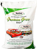 Medina 9-6-1 Growin Green 25 Lb. Bag Organic Fertilizer Covers 5,000 Square Feet