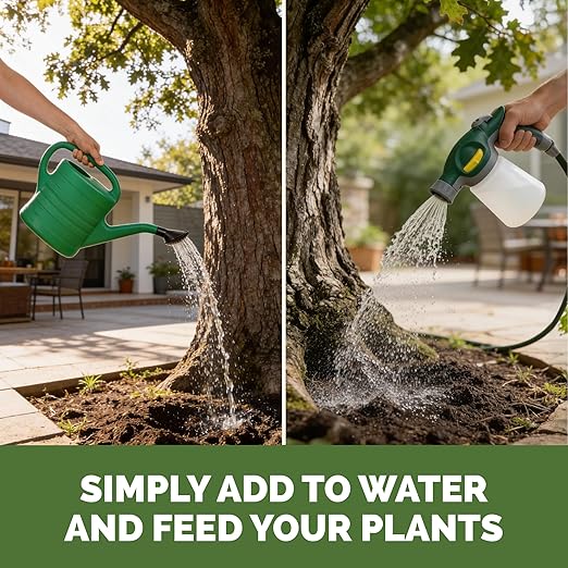 Tree Fertilizer – Liquid Plant Food for Healthy Roots & Foliage in Trees & Shrubs, 32oz