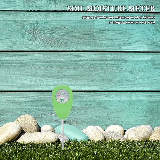 Soil Tester, Plant Moisture Meter, Moisture Sensor, Soil Test Kit for Home, Garden, Lawn, Farm, Indoor/Outdoor Use, Promote Plants Healthy Growth