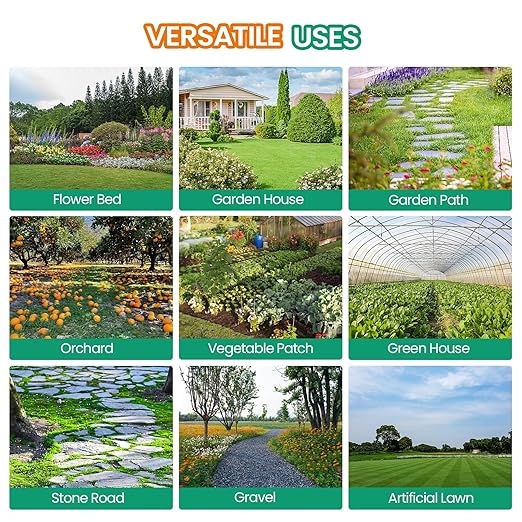 Weed Barrier Fabric, 3FTx300FT Heavy Duty Landscape Fabric with 30 U-Shaped Securing Pegs, 3.2OZ Geotextile Ground Cover, Woven Weed Block for Gardening, Landscaping, Driveway