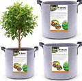 Grow Bags,Gallon Pot,Gallon Grow Bag,Fabric Plant Vegetable Pots,15-35 Gallon Nursery Pots,Deep Plant Pot, Gallon Grow Bags with Handles,3pcs (30 Gallon)