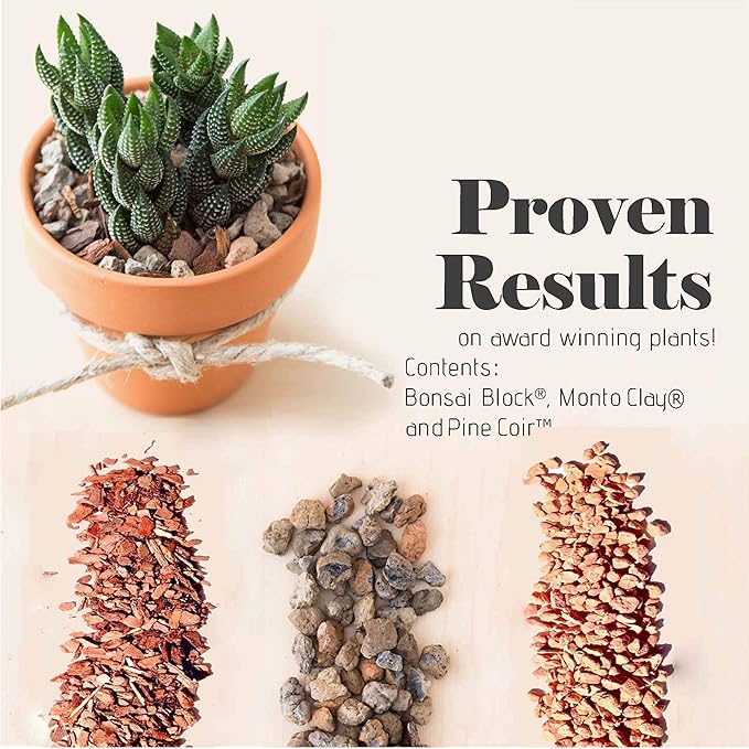 Bonsai Jack Succulent, Cactus and Bonsai Soil - Jacks Gritty Mix - 12 Gallons – Fast Draining – Fight Root Rot – Optimized pH