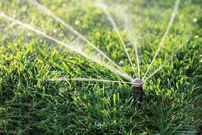 Rain Bird 22SAFPROPR Pressure Regulating (PRS) High-Efficiency Pro Rotary Sprinkler, 360° Full Pattern, 17' - 24' Spray Distance, 4" Pop-up Height