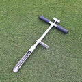 Soil Sample Probe 20” with Ejector and Foot Pedal,Soil Probe Stainless Steel T-Style Handle Soil Test Kit,Soil Probe Rod for Soil Sampling Plant Care/Agriculture/Garden/Farm