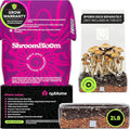 Mushroom Grow Kit – All-in-One 2LB Grow Bag with Injection Port – Fast-Colonizing Premium Substrate for Exotic & Gourmet Fungi – Perfect First Grow – USA Made (Spores Not Included)