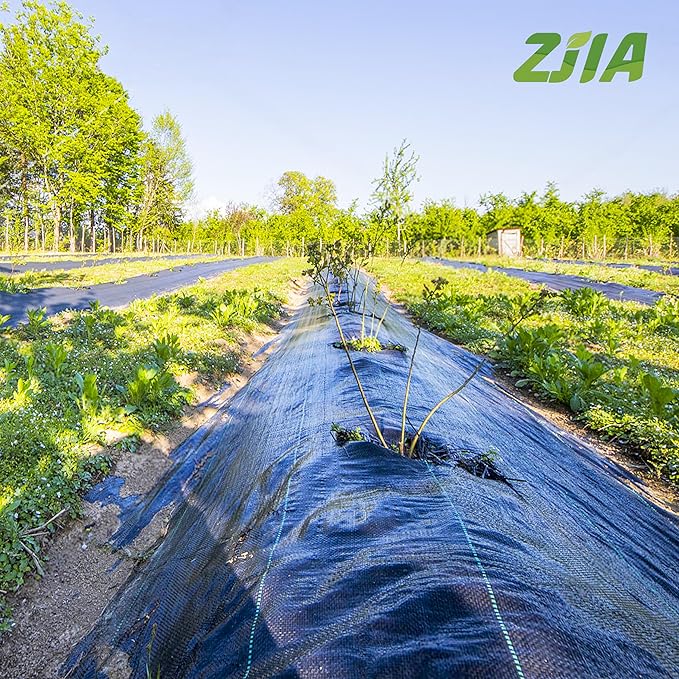 4FT x 300FT Weed Barrier Fabric Heavy Duty, 5.8oz Landscaping Fabric Woven Landscape Ground Cover for Gardens & Lawns