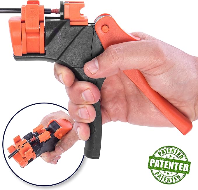 Al-Magor Talli Grip TG Garden Patented Insertion Tool for Dripper - Connector & Dripper Gun - Drip Irrigation Tool -Irrigation System for Garden - Drip Irrigation Punch Tool Kit -700011