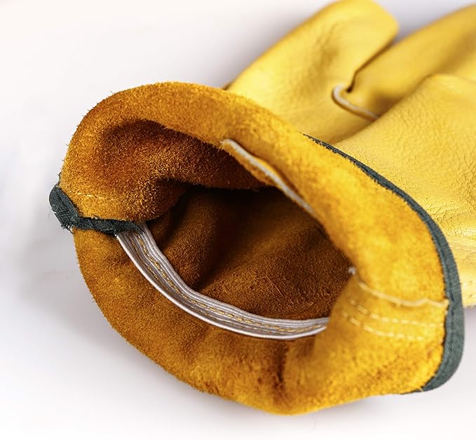 2 Pairs Heavy Duty Thorn Proof Gardening Gloves For Men & Women