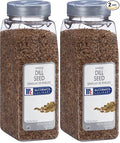 McCormick Culinary Whole Dill Seed, 15 oz - One 15 Ounce Container of Dill Seed Spice, Versatile for Use in Salads, Dressings, Bread, Entrees, Pickling and More (Pack of 2)