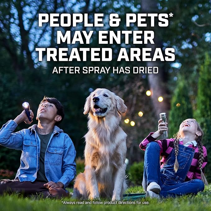 Ortho Home Defense Backyard Mosquito and Bug Killer Ready-to-Spray, Kills Mosquitoes, Ants, Fleas, and Spiders, 32 fl. oz.