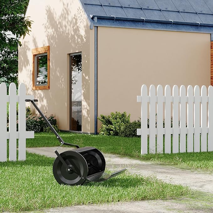 24-Inch Compost Spreader – Smart Gardening Solution for Organic Soil Enrichment & Eco-Friendly Lawn Care