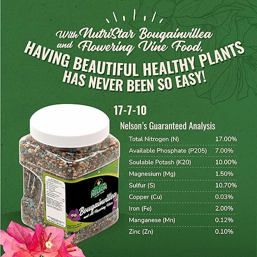 Bougainvillea Fertilizer by Nelson Plant Food