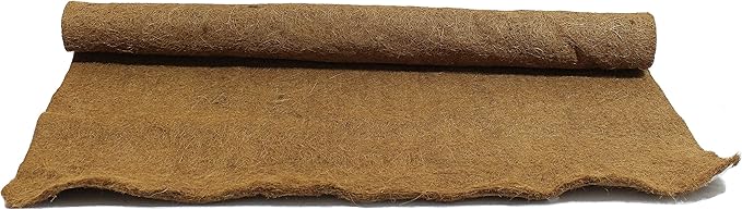Envelor Coco Coir Fiber Grow Mat for Microgreens 4 x 4 Feet Coconut Coir Seed Starter Liner for Growing Trays, Hanging Baskets, Seed Starter Tray, Planter Sheets & Indoor Outdoor Plants