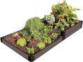 Frame It All 300001429 Weathered Wood Raised Bed
